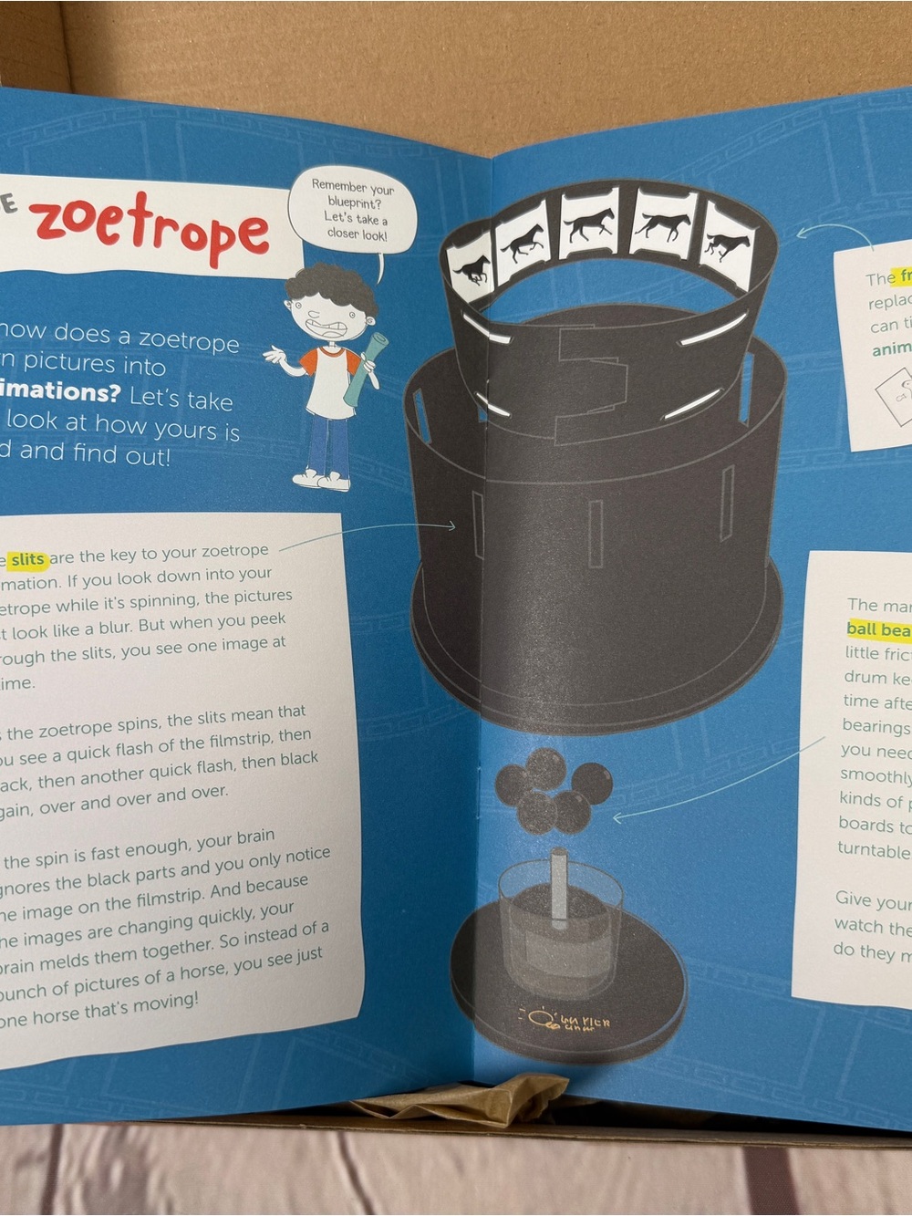 KiwiCo TINKER Crate - Make Your Own Zoetrope DYI Kit - Ages 9+ - Picture 2 of 4